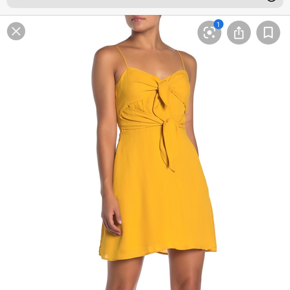 Socialite sweetheart double tie flair dress